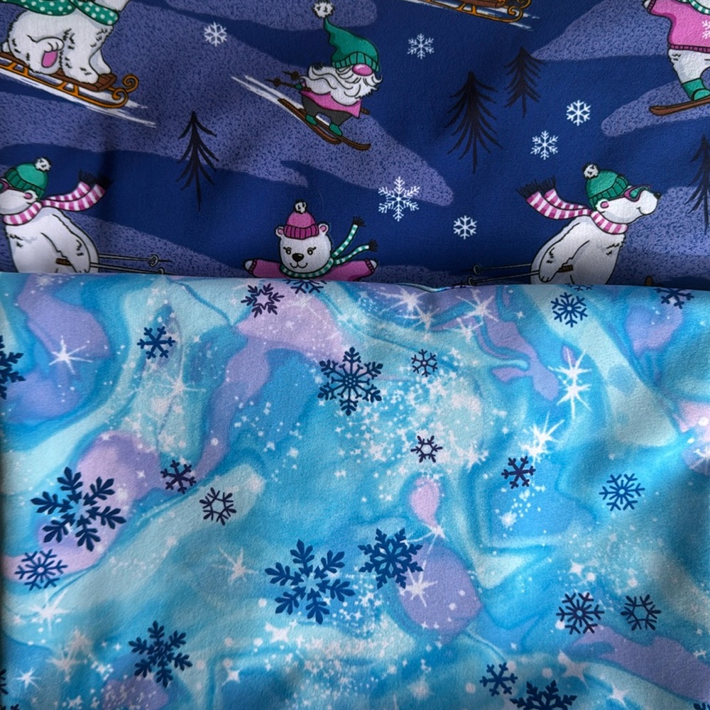 Winter Scrub Top bundle